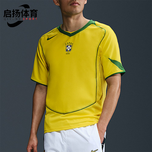 Nike/耐克正品2025夏季款男士复古足球训练运动短袖HV4426-741