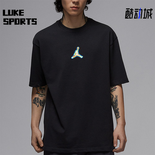 Nike/耐克正品JORDAN男士针织休闲宽松透气经典短袖IF0620-010