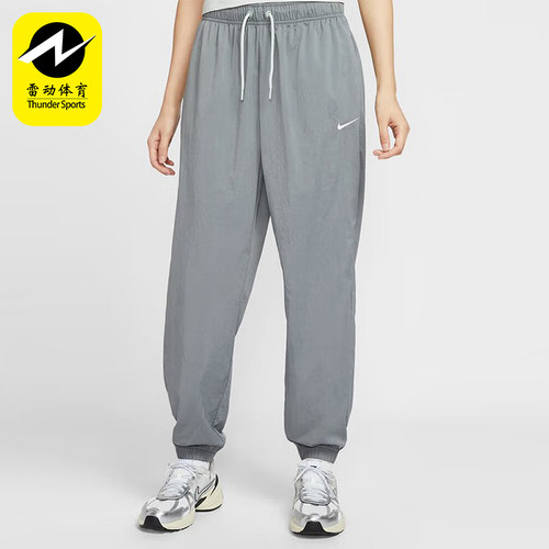Nike/耐克正品OVERSIZE女士梭织运动经典束脚宽松长裤IH0827-091