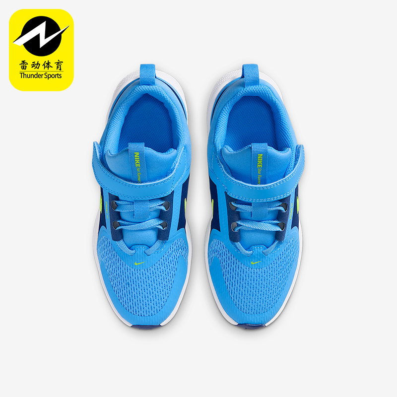 Nike/耐克正品Star Runner 5小童运动魔术贴透气跑步鞋HF7005-400