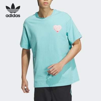 Adidas/阿迪达斯情侣款短袖T恤