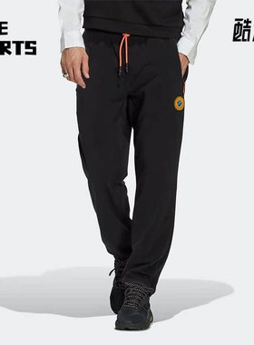 Adidas/阿迪达斯正品三叶草刺绣字母印花男子运动长裤II8481