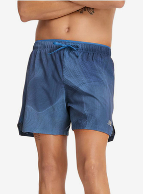 New Balance/NB正品新款男士系带时尚潮流训练短裤MS43285-BEU