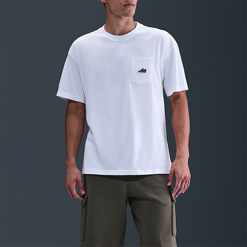 Nike/耐克正品Sportswear男士简约透气经典运动短袖HQ9243-100