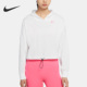 耐克正品 运动卫衣CU5052 当季 连帽女子针织短款 100 新款 Nike