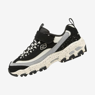 Skechers斯凯奇正品大童Delight低帮舒适百搭休闲鞋319075L-BLK