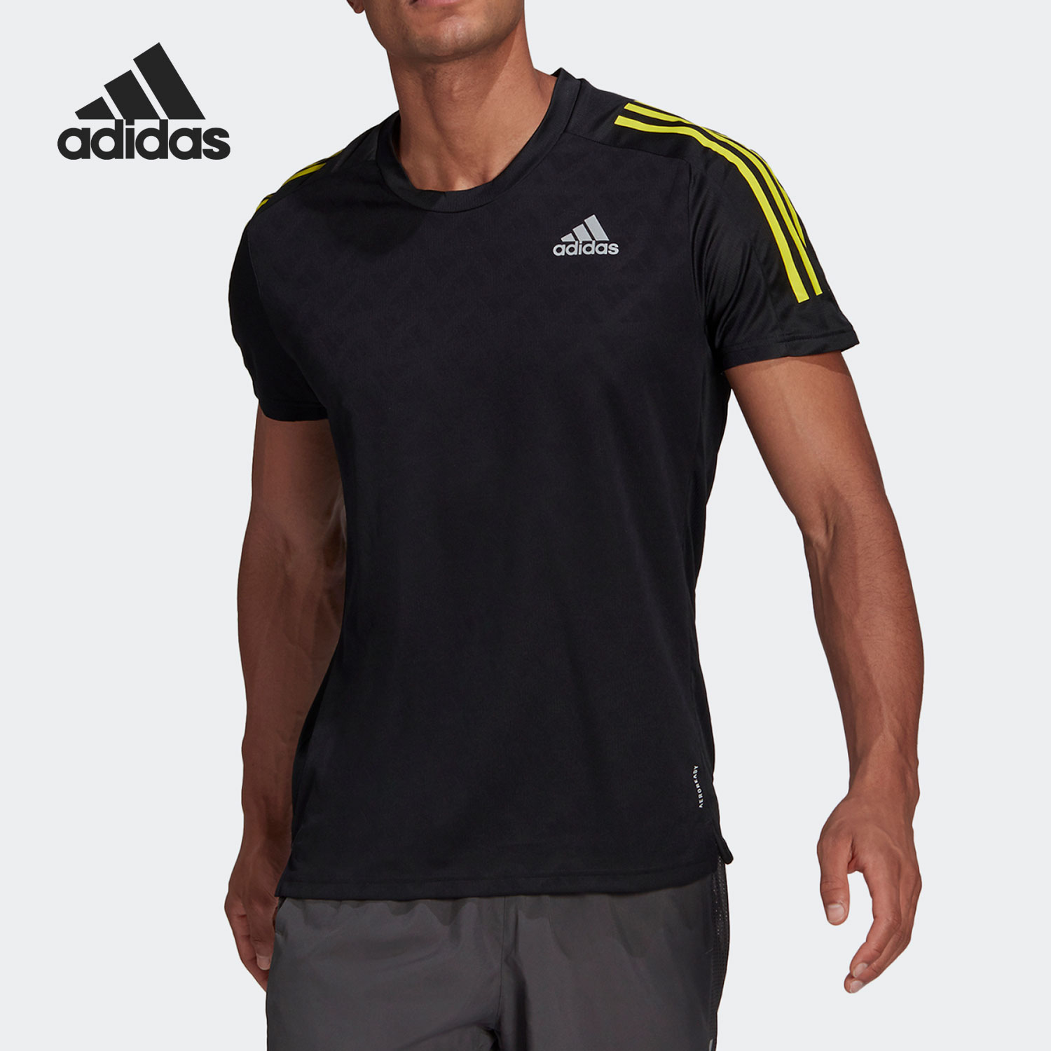 Adidas/阿迪达斯正品新款男子夏季短袖休闲运动T恤 GM6002