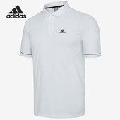 运动休闲男子翻领透气POLO衫 时尚 BC1727 阿迪达斯正品 Adidas