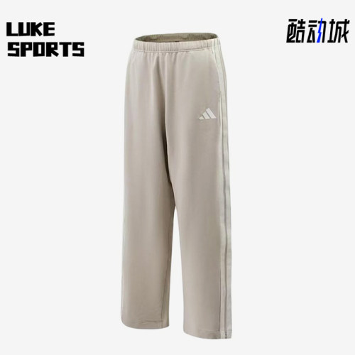 Adidas/阿迪达斯正品运动条纹中腰透气新款经典男休闲裤KR2544