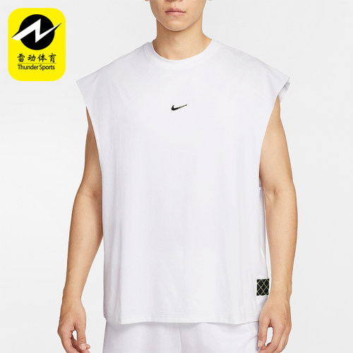 Nike/耐克正品Dri-FIT男士运动无袖宽松篮球透气上衣HV1889-100