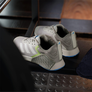 3男士 Adidas 阿迪达斯正品 DROPSET JP7239 网面轻便透气训练鞋