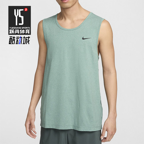 Nike/耐克正品2025秋季款男士圆领无袖套头针织背心T恤DV9842-361