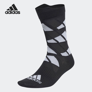 Sock Adidas CREW AOP 男女训练耐磨运动袜子GH7533 阿迪达斯正品