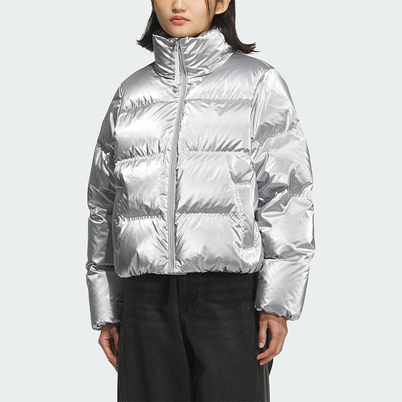 Adidas/阿迪达斯正品SHORT DOWN PUFF女士保暖休闲羽绒服KC5402
