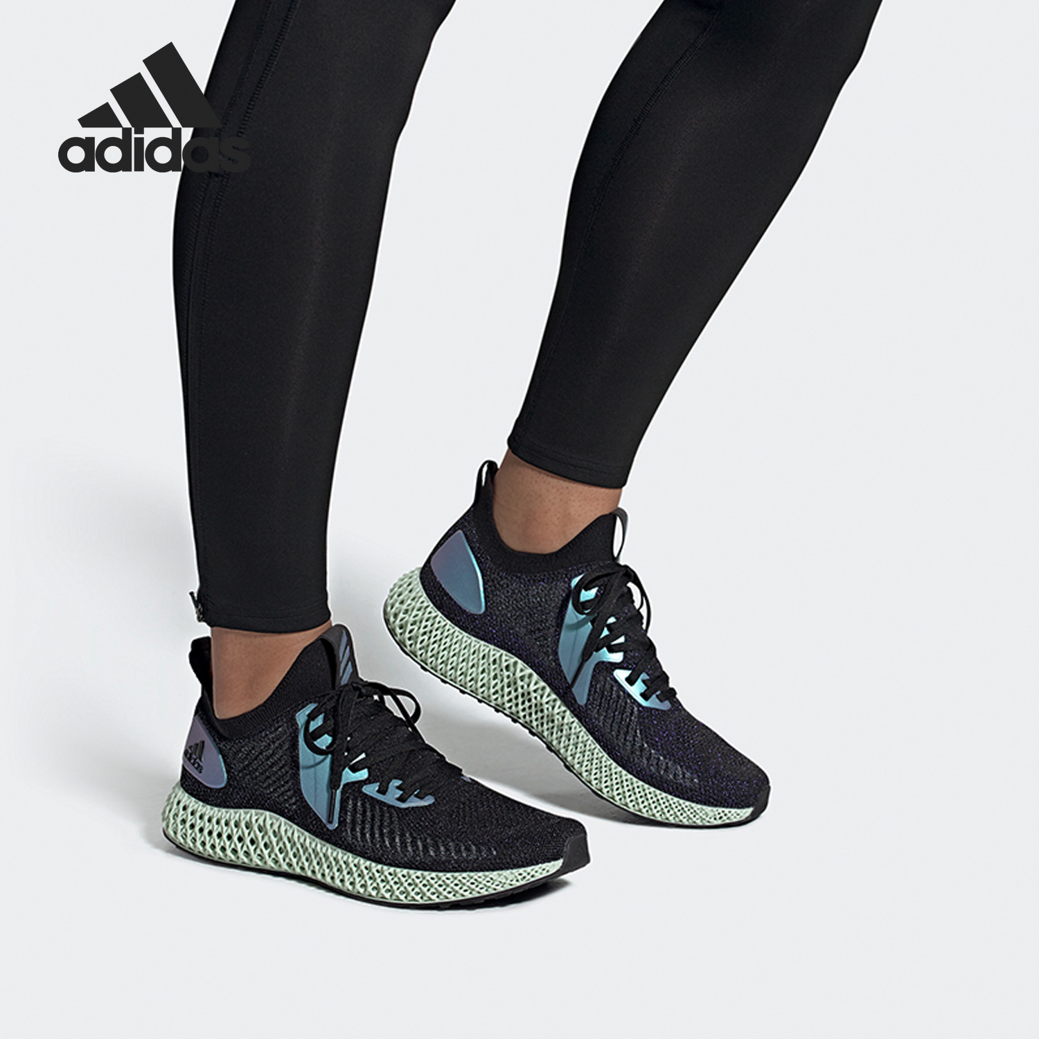Adidas/阿迪达斯官方正品 AlphaEDGE 4D Shoes 男女跑步鞋FV6106