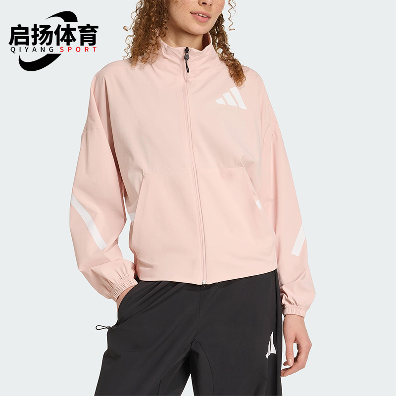 Adidas/阿迪达斯正品W Z.N.E. WV TT女士运动梭织宽松外套KE4883