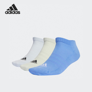 短筒运动袜三双装 Adidas 男女同款 新款 IC1334 阿迪达斯官方正品