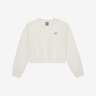 New Balance/NB正品运动女子时尚保暖长袖卫衣套头衫NCE47022-IV