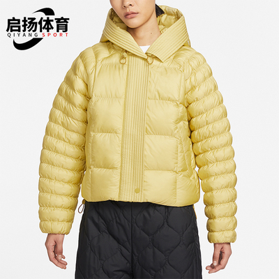 Nike/耐克正品2025冬季款女士休闲连帽保暖运动棉服FB8730-720