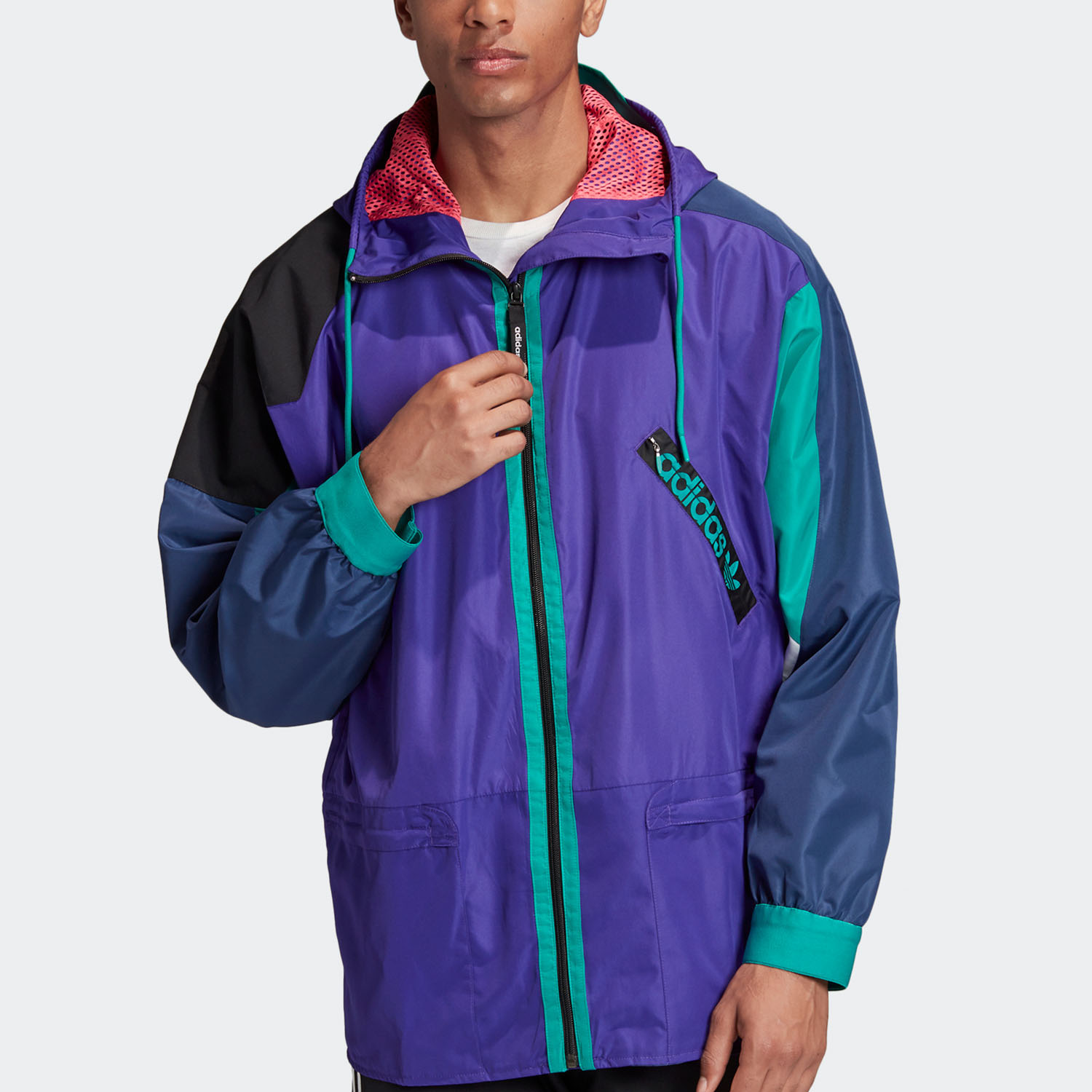 Adidas/阿迪达斯正品当季 三叶草 WB KARKAJ男子运动外套FM3685