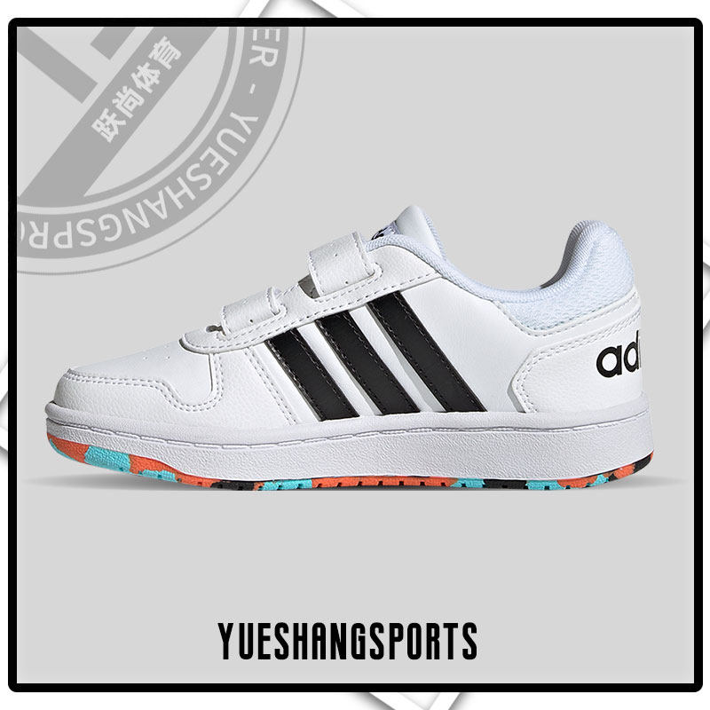 Adidas/阿迪达斯正品新款低帮魔术贴大童运动休闲鞋 H01547,童鞋/婴儿鞋/亲子鞋,运动鞋,淘宝优惠券,粉丝福利购,淘宝优惠卷