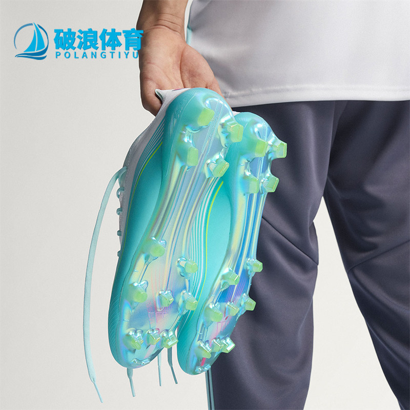 Adidas/阿迪达斯正品梅西系列男女低帮训练经典长钉足球鞋JQ0927