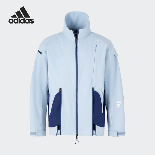 Adidas/阿迪达斯官方正品FUSTL KU WVJK3男女款梭织外套JM8625