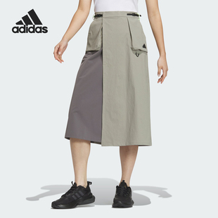 Adidas CESP SKIRT女士开叉运动半身裙JE8585 阿迪达斯正品