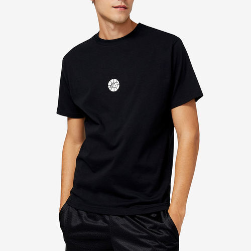 New Balance新百伦正品男士字母印花圆领修身型短袖T恤MT23582-BK