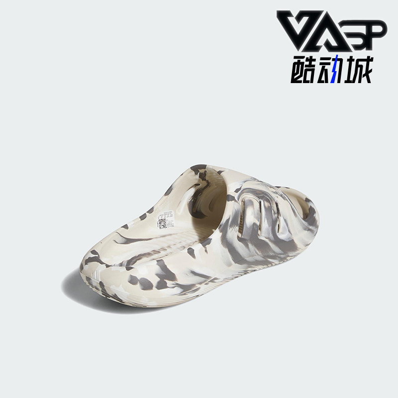 Adidas/阿迪达斯正品三叶草男女泡沫套入式透气运动拖鞋JH8018