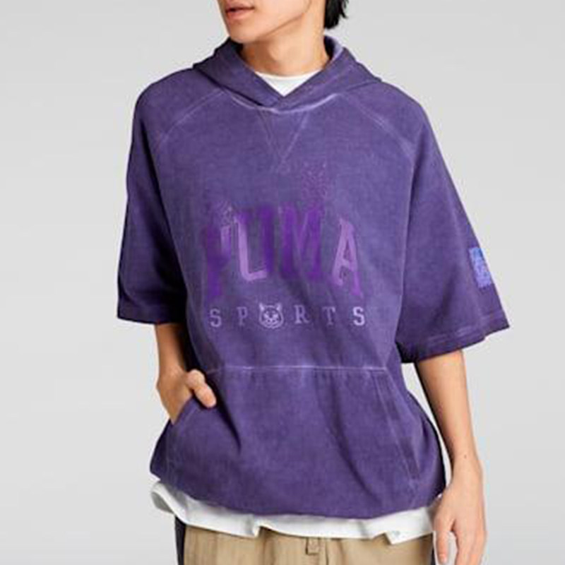 Puma/彪马正品夏季男女套头复古运动连帽休闲印花短袖633088-29,运动服/休闲服装,运动T恤,淘宝优惠券,粉丝福利购,淘宝优惠卷