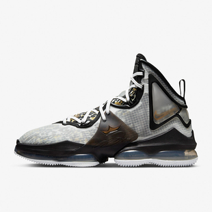 CZ0203 Nike 气垫缓震中帮篮球鞋 耐克正品 100 LeBron19男士