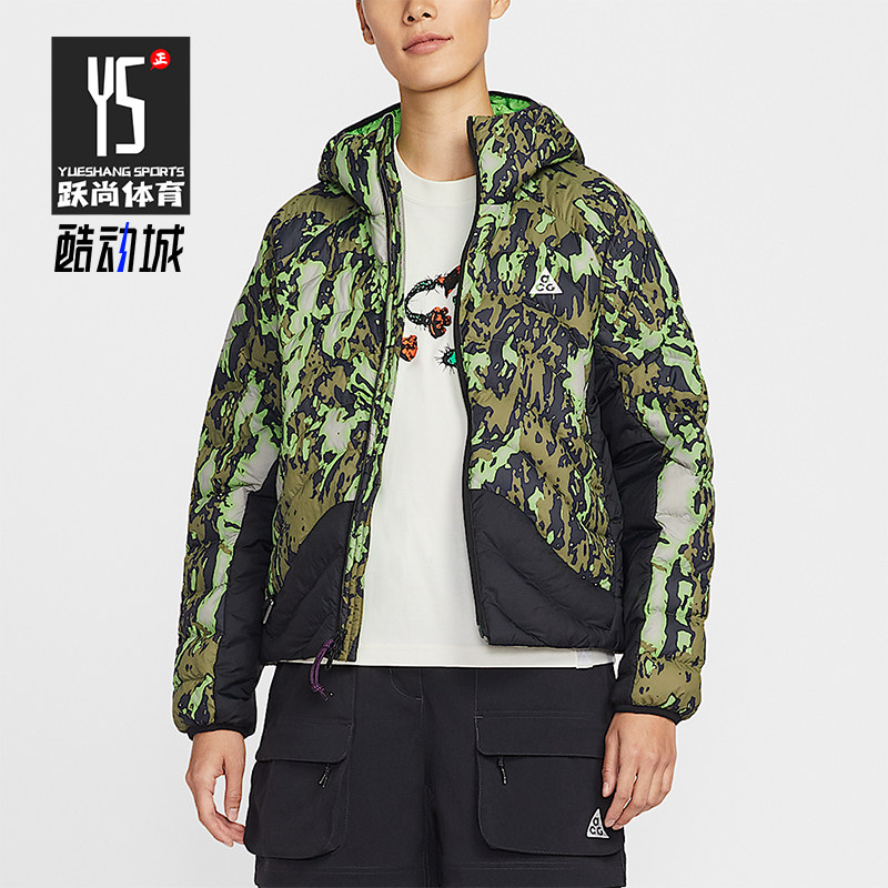 Nike/耐克正品2026春季款女士日常连帽保暖时尚棉服II0926-009