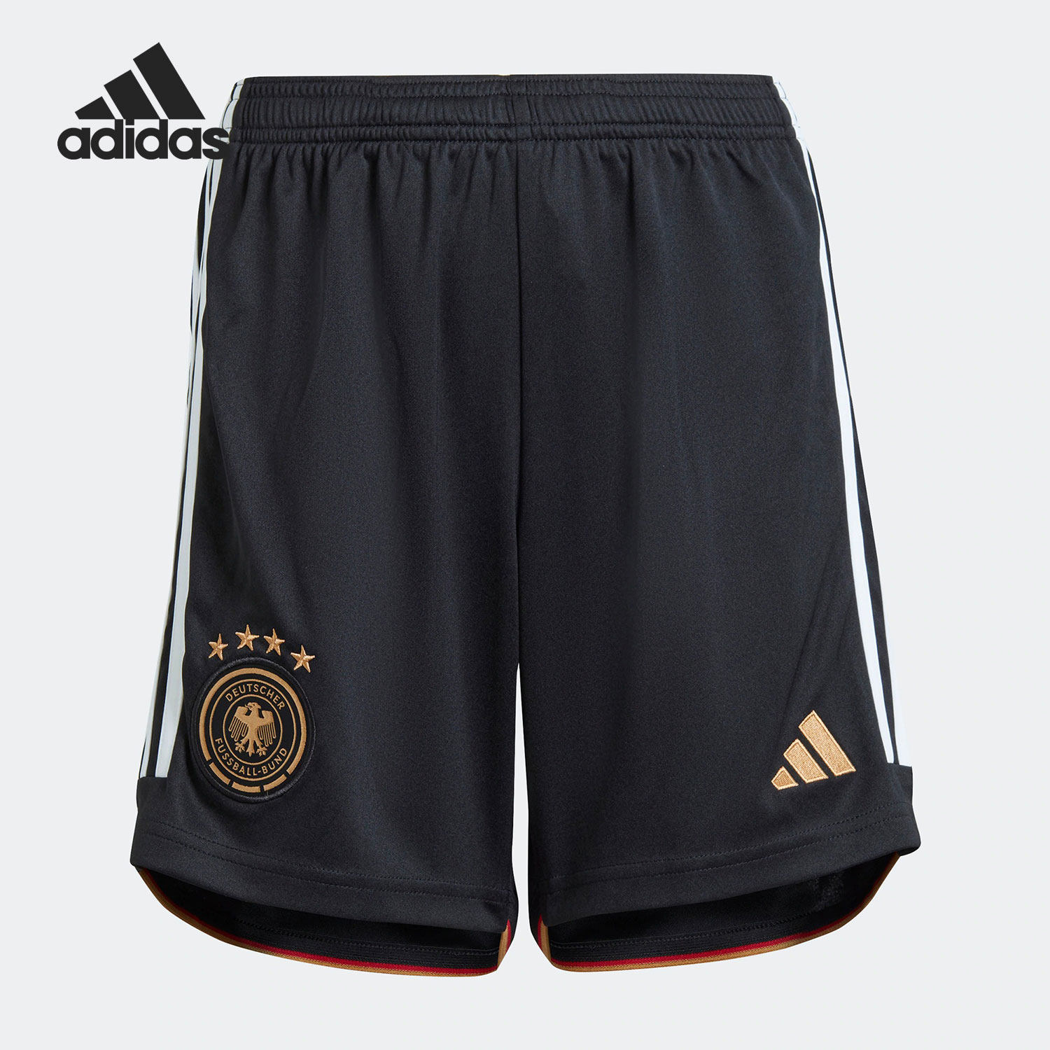 Adidas/阿迪达斯正品德国队主场足球新款大童运动短裤HF1465