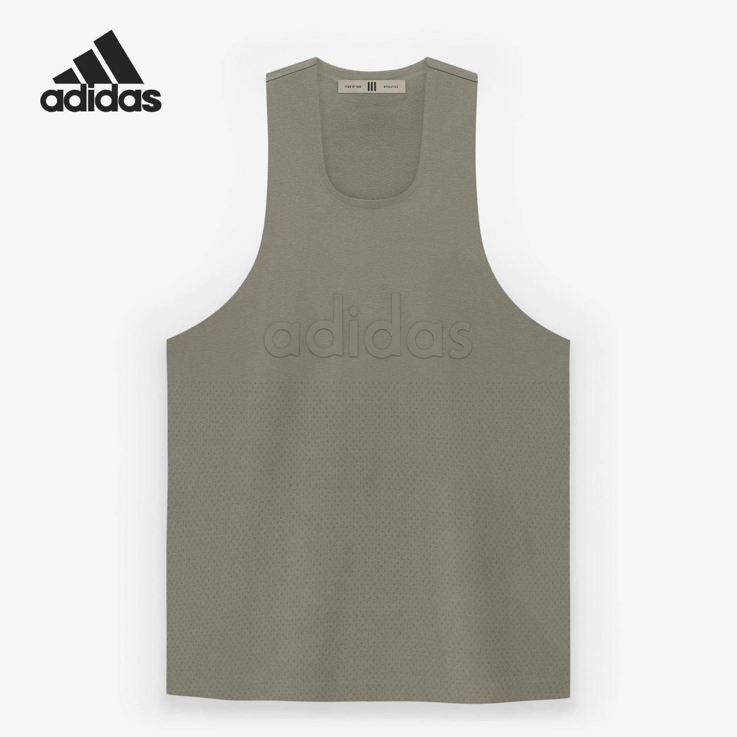 Adidas/阿迪达斯官方正品夏季新款男士宽松透气无袖背心T恤IM6087