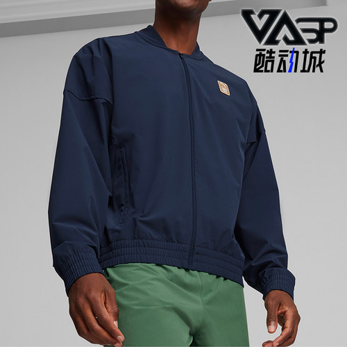 彪马男士运动立领简约宽松外套