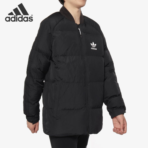 阿迪达斯三叶草sst羽绒服br9735