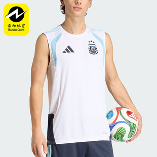 Adidas/阿迪达斯正品夏季男士足球训练透气运动经典背心T恤JY7037