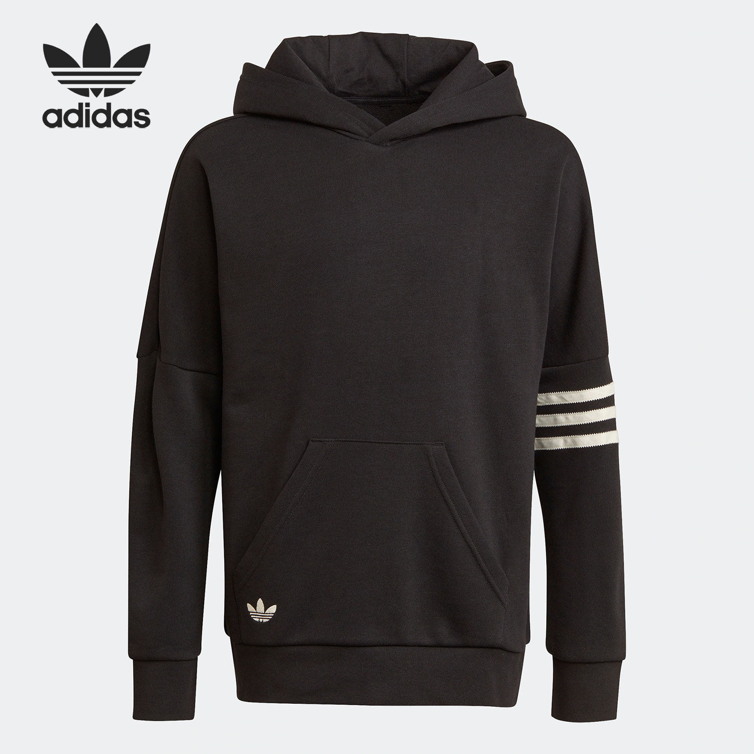 Adidas/阿迪达斯正品三叶草当季大童训练运动连帽卫衣HK9699,童装/婴儿装/亲子装,卫衣/绒衫,淘宝优惠券,粉丝福利购,淘宝优惠卷