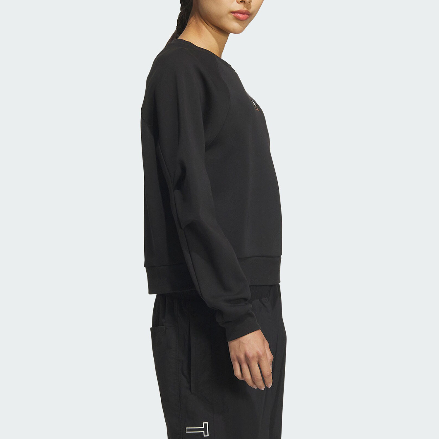 Adidas/阿迪达斯官方正品TECH CREW女士运动休闲卫衣JJ1107