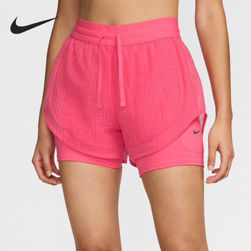 Nike/耐克正品时尚女士系带跑步二合一运动短裤FV6362-629