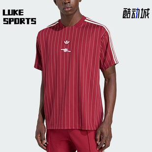 Adidas/阿迪达斯正品三叶草男女运动休闲复古短袖球衣T恤KB6427