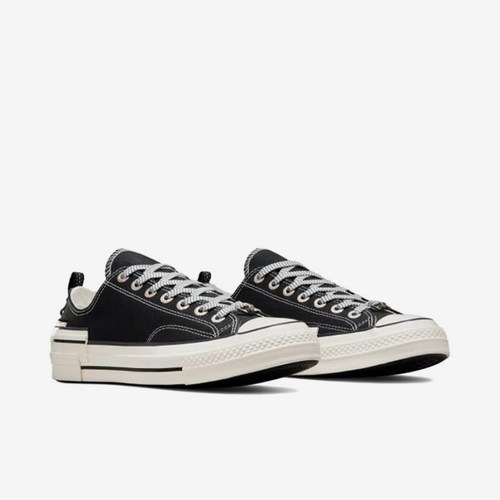 Converse/匡威正品新款男女同款休闲拼接叠加系带帆布鞋A07984C