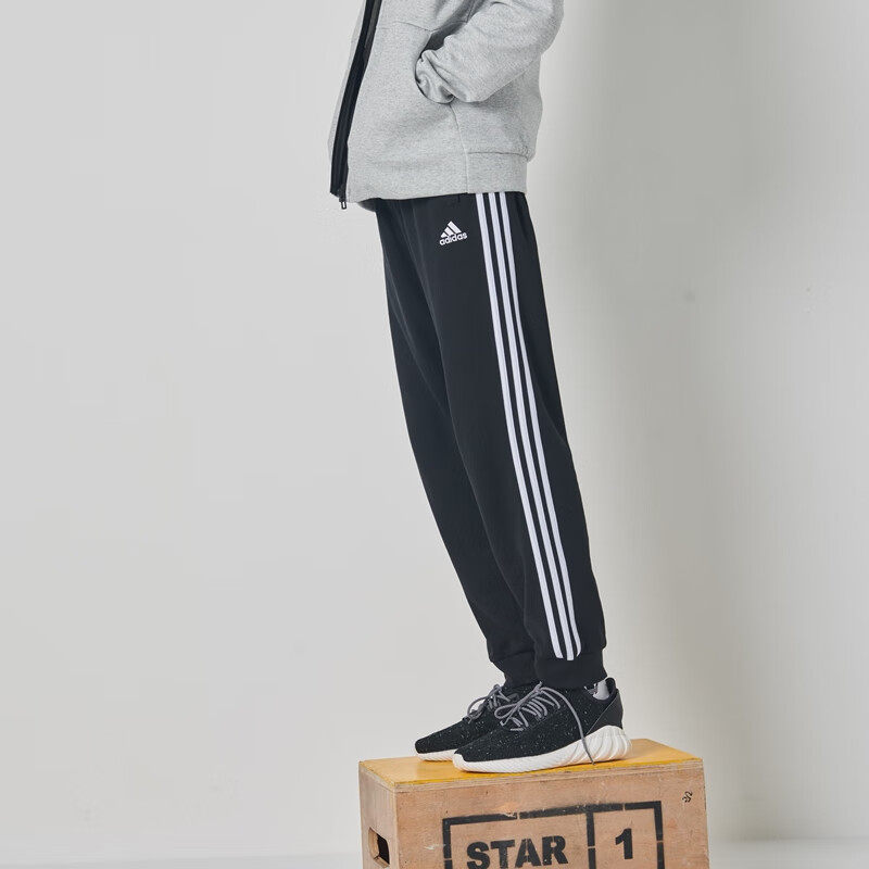 Adidas/阿迪达斯官方正品运动男士简约直筒宽松长裤TR30P4-CBW