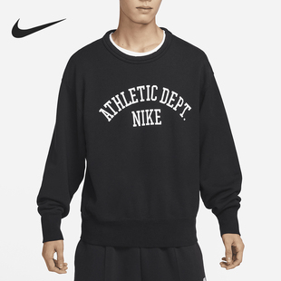 复古字母印花运动卫衣DX0026 Nike 美式 2025男士 010 耐克正品