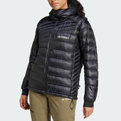 Adidas 保暖拉链休闲羽绒服IT3231 女士经典 阿迪达斯正品 新款