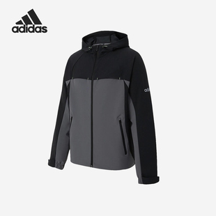 男士 新款 宽松透气连帽夹克外套KA2558 阿迪达斯官方正品 Adidas