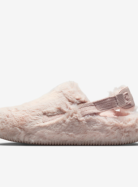 Nike/耐克正品CALM MULE SE女士时尚休闲毛绒保暖拖鞋FZ3118-601