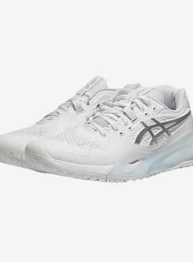 Asics/亚瑟士正品RESOLUTION X女子缓震回弹网球鞋1042A279-100
