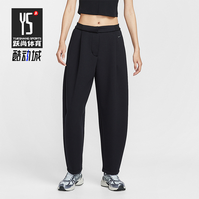 Nike/耐克正品2025冬季女士简约运动休闲中腰宽松长裤HV1965-010